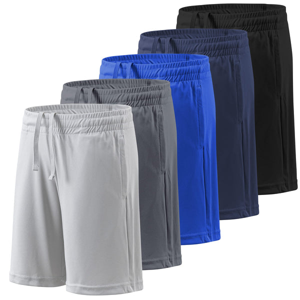 BALENNZ Athletic Shorts for Men with Pockets and Elastic Waistband Quick Dry Activewear